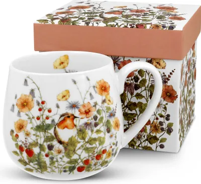 Immagine prodotto di Tazza da caffè Duo Wild Birds in porcellana, mug, tazza da tè, tazza da caffè con manico 430 ml