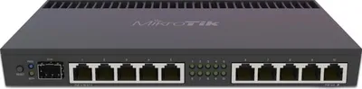 Produktbild von Mikrotik RB4011IGS+RM Kabelrouter Gigabit Ethernet Schwarz (MT RB4011iGS+RM)