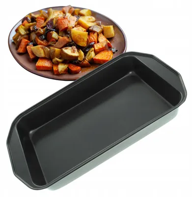 Produktbild von Elhandel Rechteckige Backform Brot Kuchen Pasteten 32x23cm