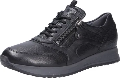 Produktbild von Waldläufer Damen Schnürschuhe, schwarz(schwarz), Gr. 5