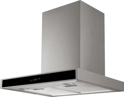 Produktbild von PKM Dunstabzugshaube Wandhaube Wandesse 8060GZ Edelstahl mit Glasfront 60 cm