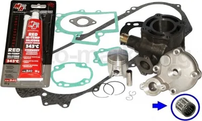 Produktbild von 50 Zylinder KOLBEN DICHTUNGEN Kopf KIT Set für Suzuki AY 50 Katana abBj97 Morini Zylinderkit