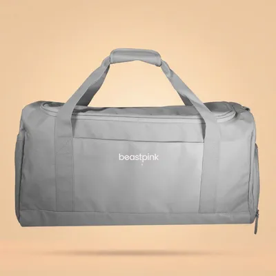 Produktbild von GymBeam - Sense Sporttasche in Grey - BeastPink