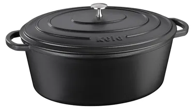 Produktbild von Kela Calido, 9,3 l, Schwarz, Eisenguss, Emaille, 360 mm, 290 mm