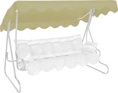 Ersatzdach Für Hollywoodschaukel - Wasserdichtes Sonnendach 150x70cm