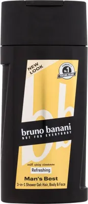 Obrázok produktu pre Bruno Banani Man`s Best 3in1 Żel pod prysznic, 250ml (PRODUKT Z NIEMIEC)