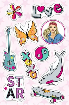 Produktbild von Create Your It Girl: Sticker