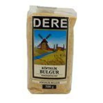 DERE Bulgur - Fein gemahlene Weizengrütze, ideal für köstliche Bulgur-Rezepte, 500 g