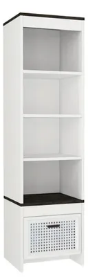 Produktbild von Bücherregal Komfortabel Jugendzimmer Kindermöbel Weiß Regal Möbel Schrank