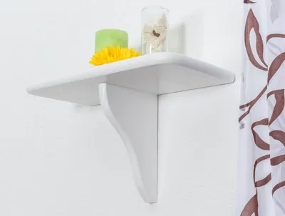 Produktbild von Wandregal weiss 40 breit