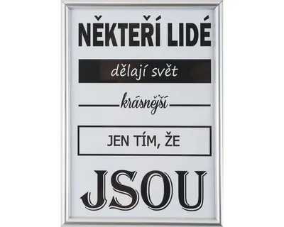 Obrázek produktu pro Fotorám 50x70 cm, stříbrný