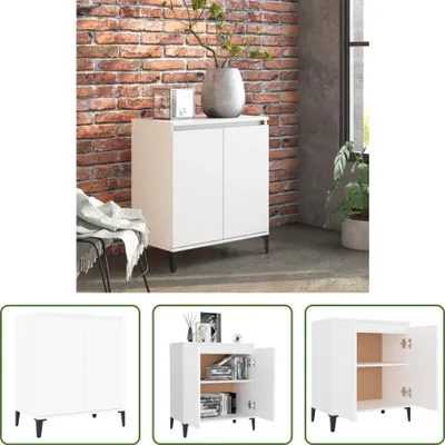 Produktbild von The Living Store Sideboard Weiß 60x35x70 cm Holzwerkstoff