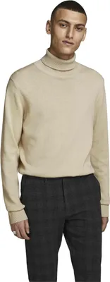 Produktbild von Jack & Jones 12157417, Erwachsener, Beige, L, Baumwolle, Nylon, Viskose, Nicht bleichen, Nicht im Wäschetrockner trocknen