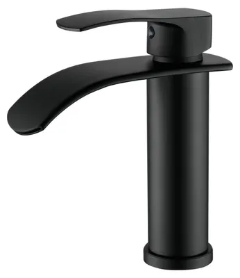 Produktbild von Einhebel-Wasserfallarmatur für Badezimmer mit Kalt- und Warmwasseranschluss