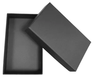 Produktbild von Große Geschenkbox für Geldbörse schwarz elegant für Geschenk 20,5 x 11,5 x 4 cm
