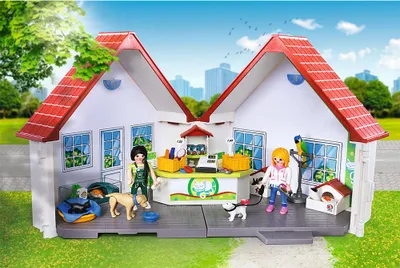 Image de PLAYMOBIL city life 71396 animalerie transportable