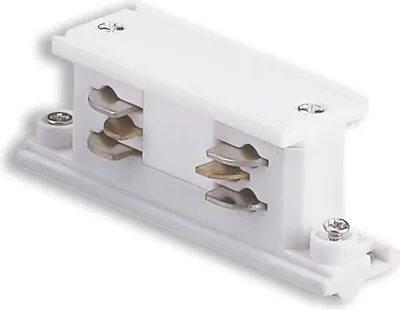 Produktbild von ISOLED 3-Phasen DALI Schiene Linearverbinder, stromführend, weiß