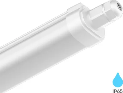 Immagine prodotto di Braytron Lampada a LED per ambienti umidi 40 W, bianco freddo 6500 K, 4500 lm, plastica bianca, IP65