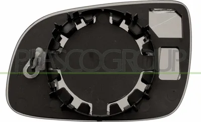 Produktbild von PRASCO Spiegelglas Außenspiegel Rechts für VW POLO (6N2) für Großes Spiegelgehäuse Asphärisch VG0207505