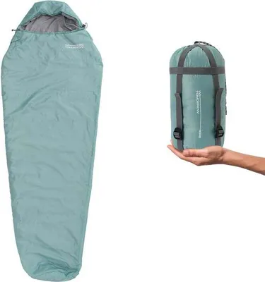Produktbild von Where Tomorrow Mumienschlafsack 220x80x50cm hellblau