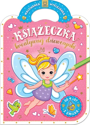 Obrázek produktu pro AKSJOMAT Ein kreatives Mädchenbuch. Malen Sie Lagerbestand mit Emilka ab 4 Jahren
