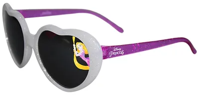 Produktbild von Disney Princess Sonnenbrille - Mädchen Brille Rapunzel in Herzenform