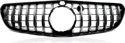Immagine prodotto di Griglia paraurti anteriore – Griglia GT cromata + nera – Per Mercedes C217 S63/S65 AMG Coupé (2014–2017)