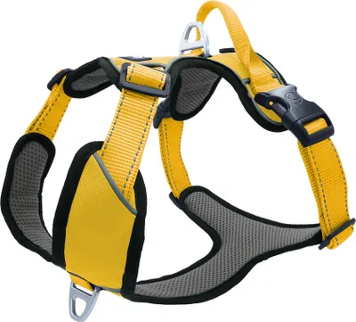 Produktbild von Petlando Outdoor Geschirr gelb XS