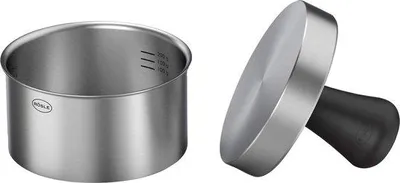 Produktbild von Famanu Burgerpresse PRO - Burgermaker aus Edelstahl - 11 cm