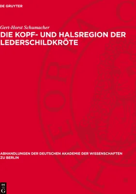 Produktbild von Die Kopf- und Halsregion der Lederschildkröte