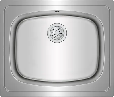Produktbild von Teka UNIVERSE 60 T-XP 1C, Aufsatzwanne, Rechteckig, Edelstahl, Edelstahl, 1 Becken, Rechteckig
