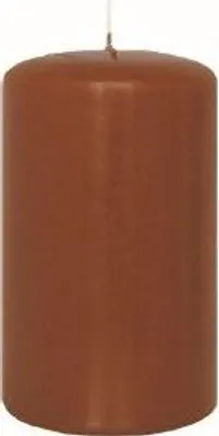 Produktbild von 4er Set Oster, Frühling, Stumpenkerzen Haselnuss 12 x Ø 6 cm