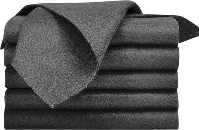 Zdjęcie produktu dla Zestaw ściereczek do czyszczenia, 10 szt., 20 x 25 cm, z mikrofibry, do szyb i stołów