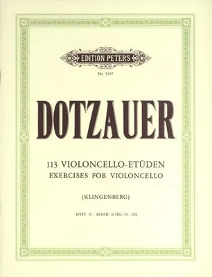 Obrázok produktu pre 113 Cello Exercises Vol2 3562 – Lingua: Inglese