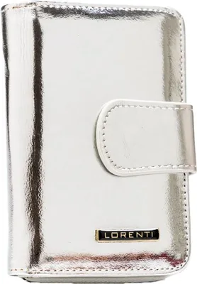 Produktbild von Lorenti Portemonnaie aus Leder für Frauen Astruara silber One size