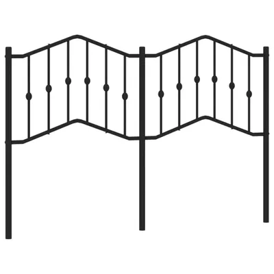 Zdjęcie produktu dla VidaXL 373822, Czarny, Stal, 140 cm, 1460 mm, 98 cm, 40 mm