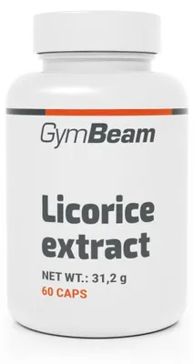 Produktbild von GymBeam - Süßholzextrakt, 60 Kapseln