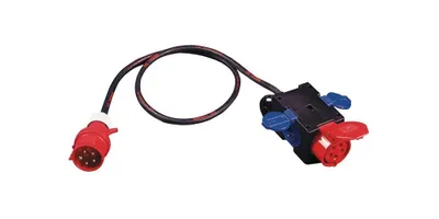 Produktbild von Kompaktverteiler CEE-16 A, 5-polig 1xCEE 16 A, 2x230V 5 x 2,5 mm