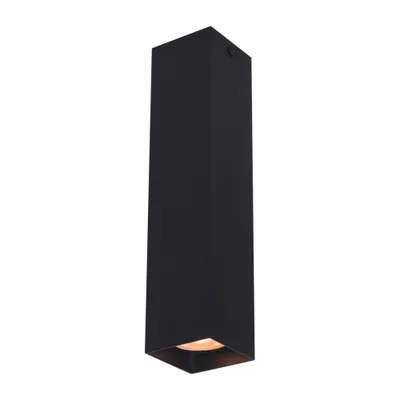 Obrázek produktu pro Černý čtvercový moderní stropní bod 24 cm do obývacího pokoje kuchyně 1xGU10 10W ANDER Italux