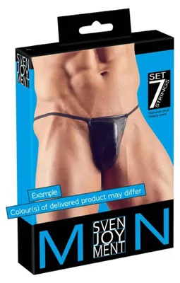 Immagine prodotto di Svenjoyment - Perizoma da uomo BOX 7 paia casuale S-L