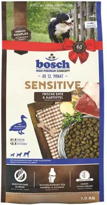 Immagine prodotto di Bosch 1 kg di anatra e patate Sensitive