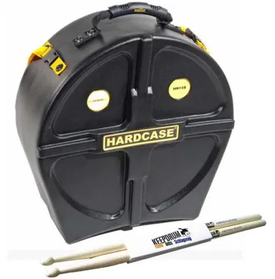 Zdjęcie produktu dla Hardcase HN14S futerał na werbel 14 z pałkami perkusyjnymi