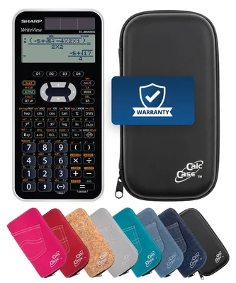 Produktbild von Sharp EL-W550 XG Taschenrechner mit Schutztasche in schwarz