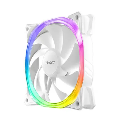 Produktbild von Antec Fusion 120 ARGB W, Ventilator, 12 cm, 600 RPM, 2000 RPM, Weiß