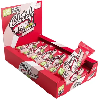 Produktbild von Chiefs 73628, Erdbeere, 55 g, 209 kcal, 378 kcal, 873 kJ, 1588 kJ