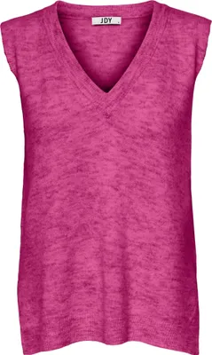 Produktbild von JDY Strickweste V-Neck Pullover Pullunder Sweater ohne Ärmel JDYELANOR Größe: M