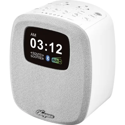 Immagine prodotto di Sangean DCR-83 Radio de Mesa Dab+, UKW AUX, Bluetooth, Dab+, FM, funzione di ricarica della batteria USB, funzione sveglia A500460, colore Bianco