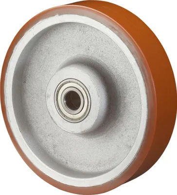 Productafbeelding van BS-rollen, wieldiameter 250 mm, draagvermogen 1300 kg, PUR-wiel - C10.250