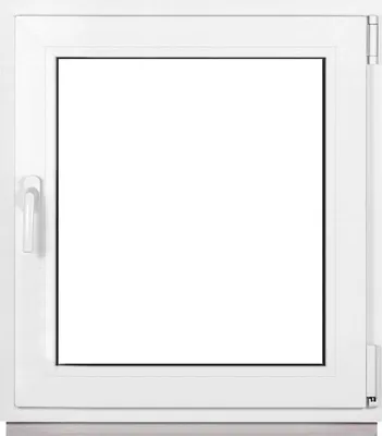 Produktbild von Framex Kellerfenster Fenster Kunststofffenster Weiß Breite x Höhe 75 x 85 cm (750 x 850 mm) 3-Fach (32 mm) Dreh Kipp DIN Rechts - Premium
