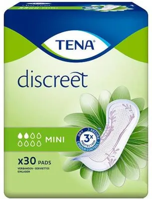 Image de Tena Discreet Mini - 12 paquets de 30 protections